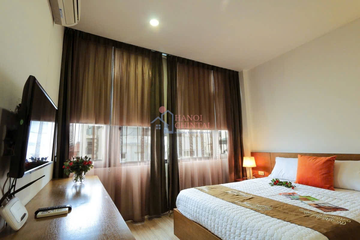 Hanoi, Ba Dinh District の Kim Ma Street にあるモダンな2ベッドルームサービスアパートメント