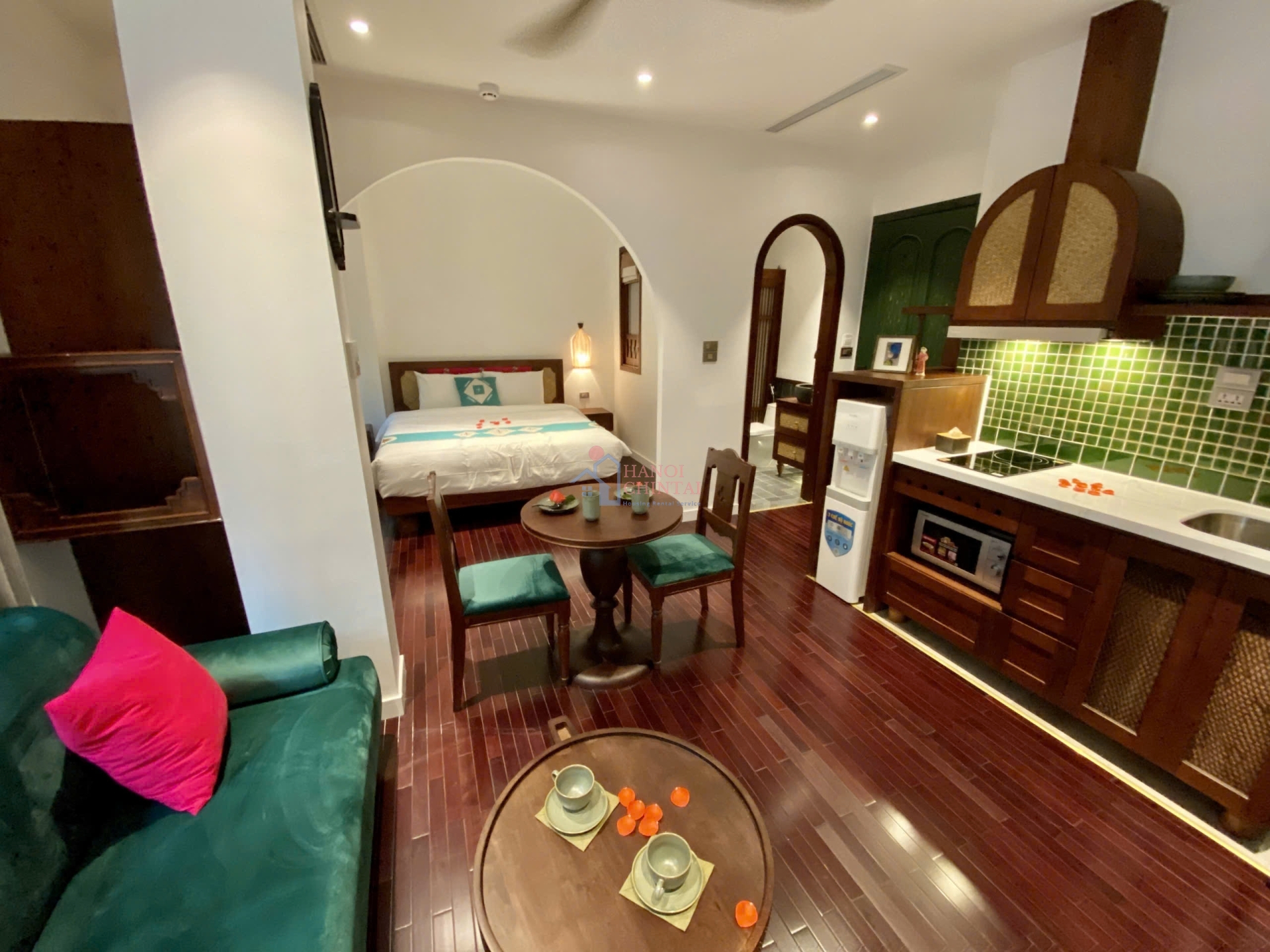 1ベッドルームアパート（30㎡）、Ba Dinh Ward、バーディン区、ハノイ