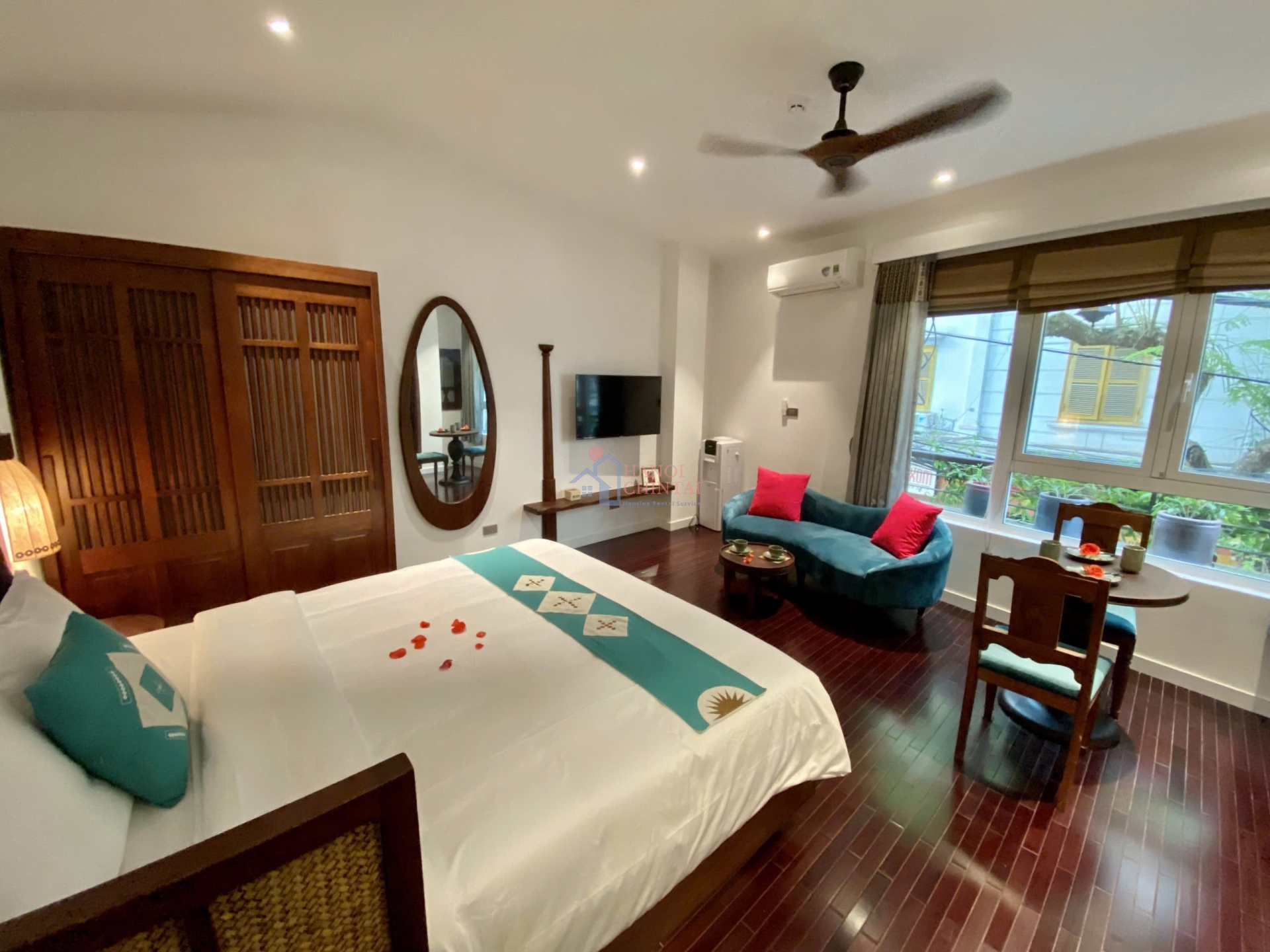 1ベッドルームアパート（30㎡）、202号室、Ba Dinh Ward、バーディン区、ハノイ