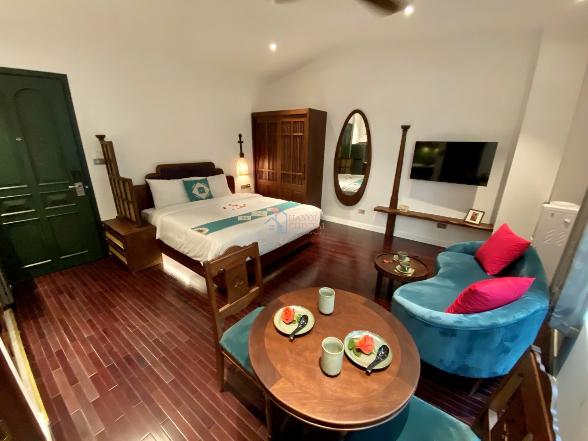 1ベッドルームアパート（30㎡）、202号室、Ba Dinh Ward、バーディン区、ハノイ