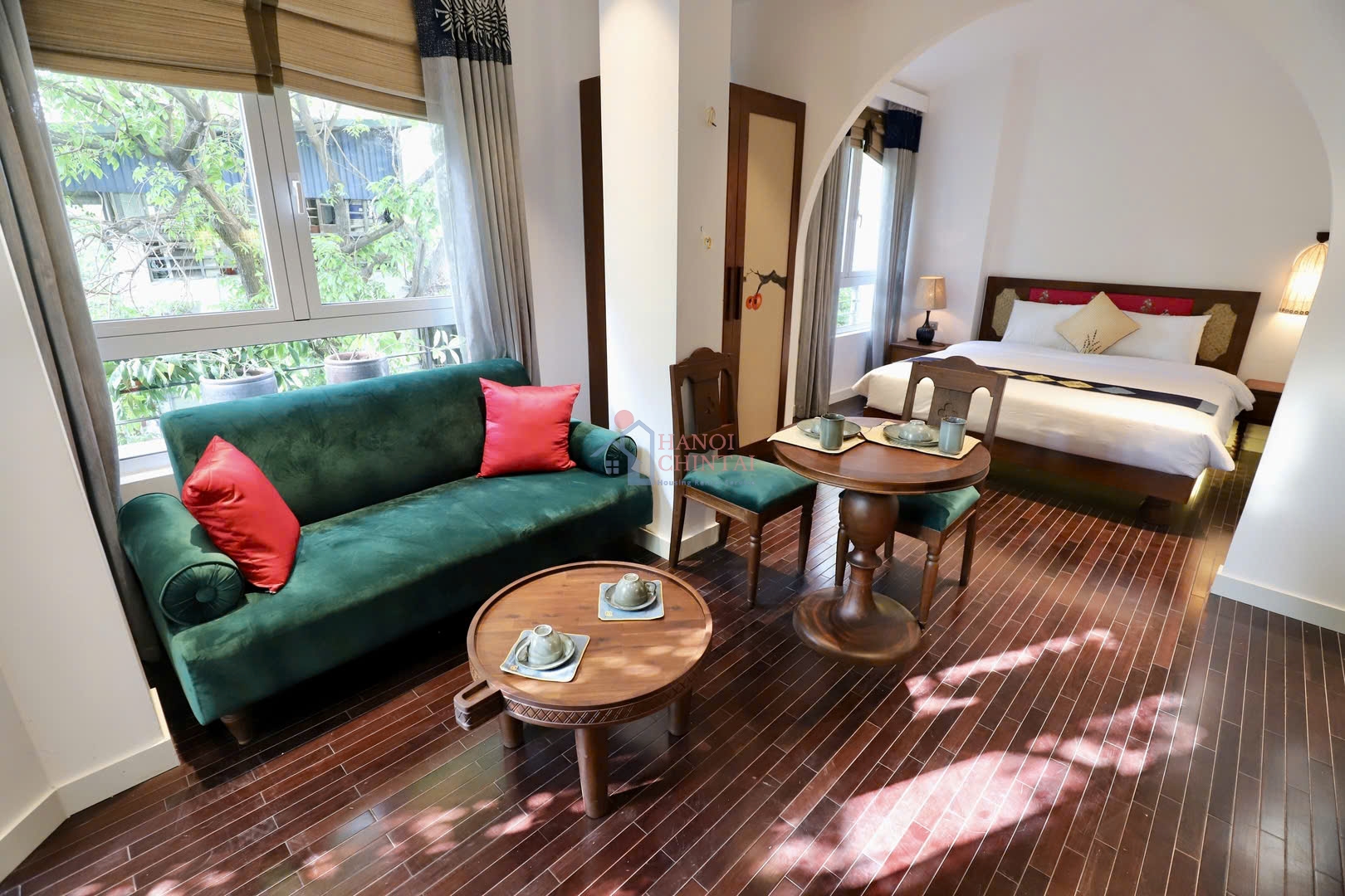 1ベッドルームアパート（30㎡）、401号室、Ba Dinh  Ward、バーディン区、ハノイ