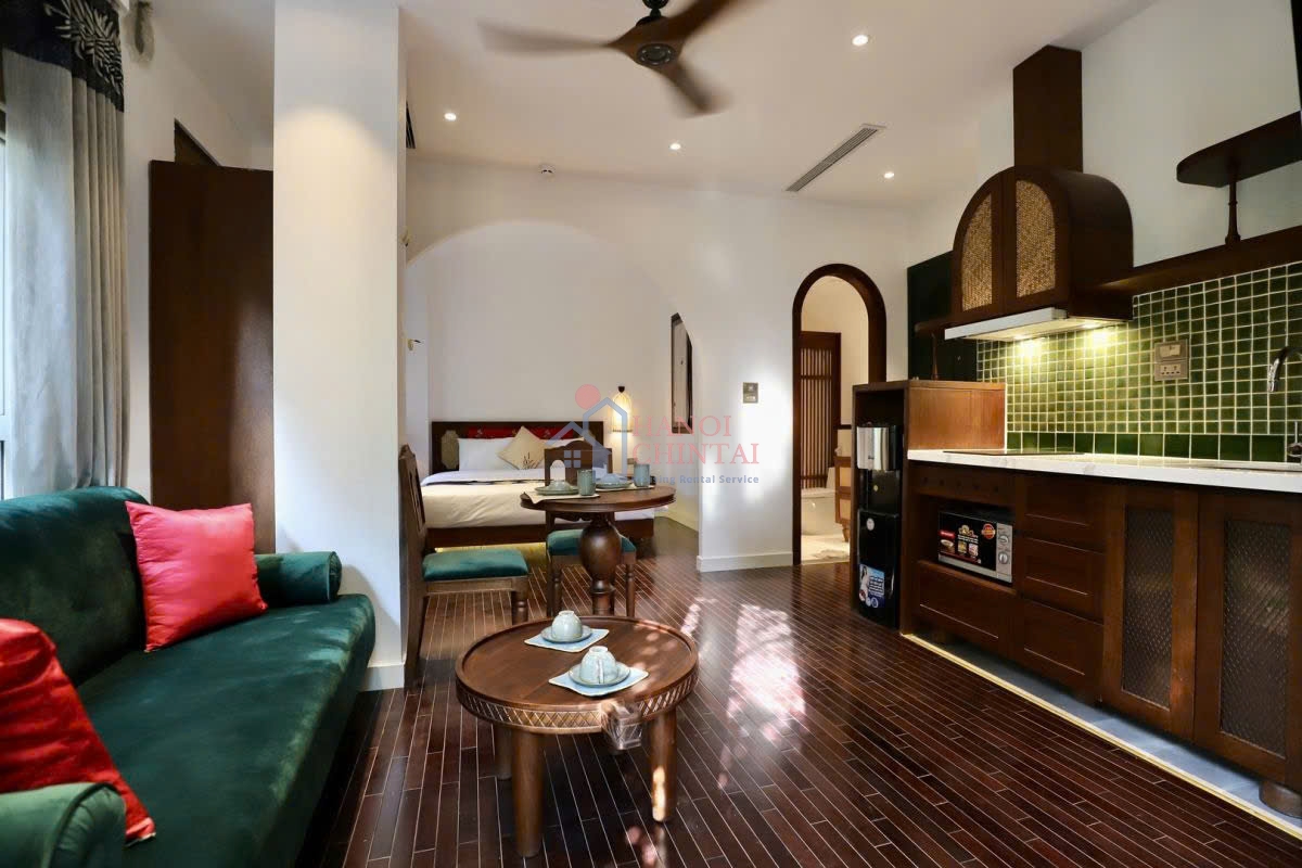 1ベッドルームアパート（30㎡）、401号室、Ba Dinh  Ward、バーディン区、ハノイ