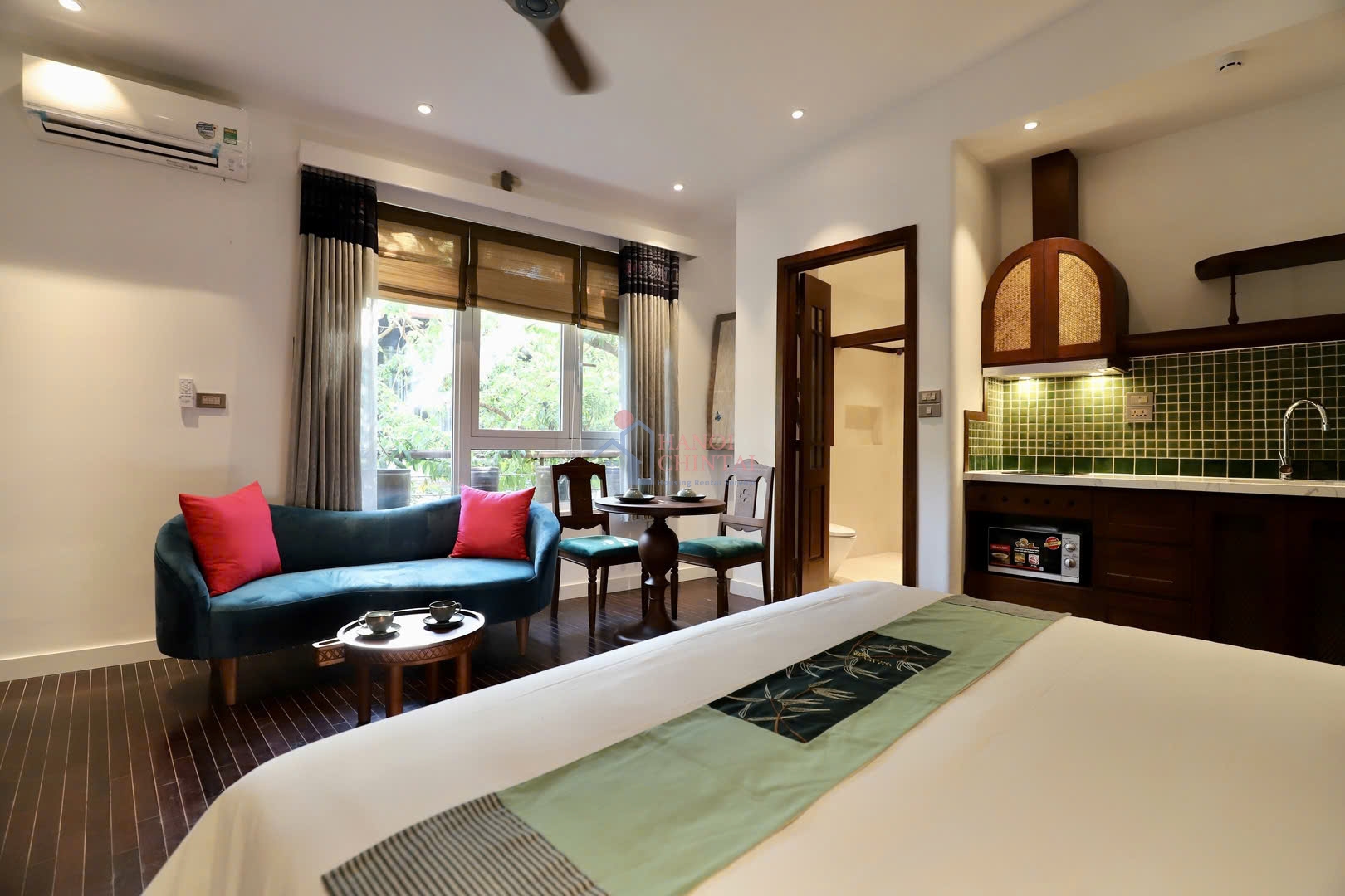 アパートメント 402、 Nguyen Khac Hieu St、Ba Dinh Ward、ハノイ、1 ベッドルーム、1 バスルーム、30 m