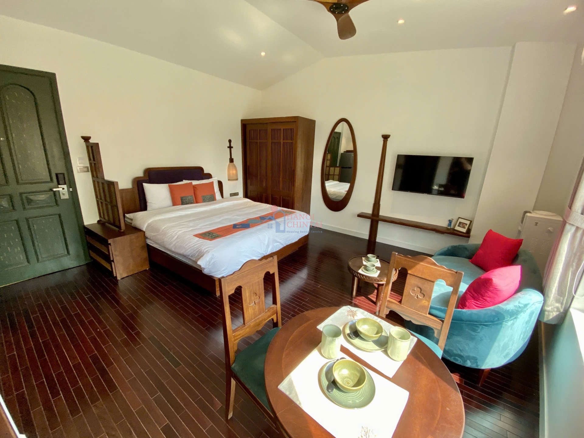 アパートメント 502、Nguyen Khac Hieu St、Ba Dinh Ward、ハノイ – 1 ベッドルーム、1 バスルーム、30 ㎡