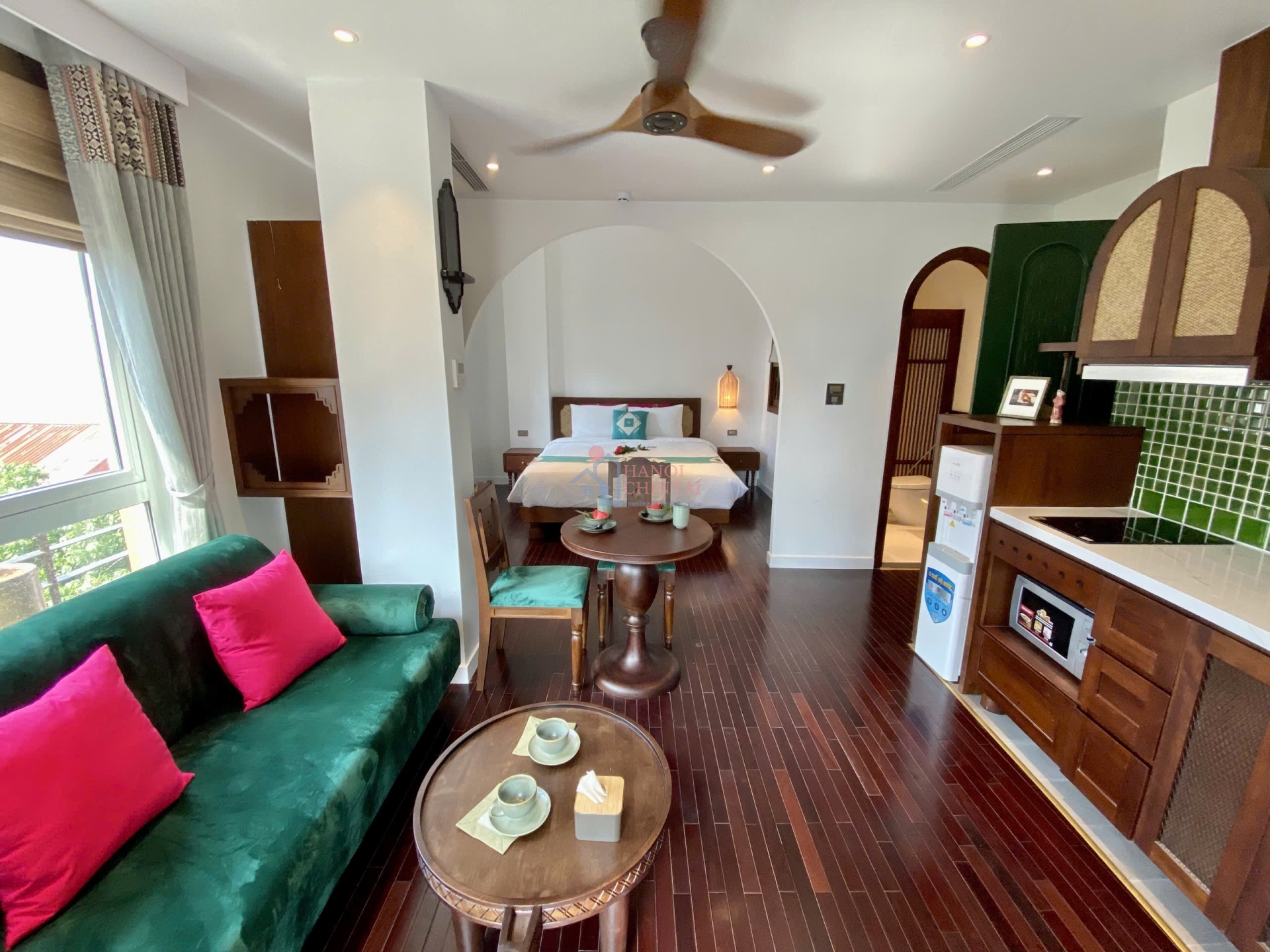 アパートメント 601、Nguyen Khac Hieu St、Ba Dinh Ward、ハノイ – 1 ベッドルーム、1 バスルーム、30 ㎡