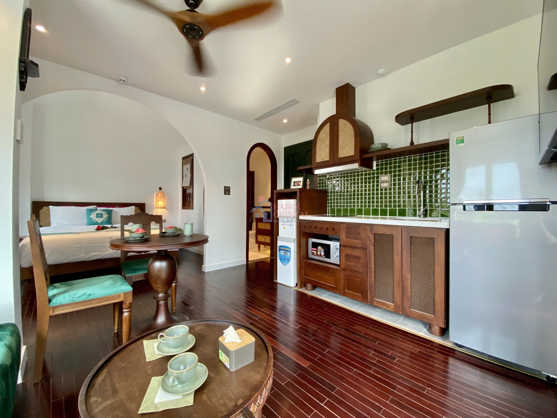 アパートメント 601、Nguyen Khac Hieu St、Ba Dinh Ward、ハノイ – 1 ベッドルーム、1 バスルーム、30 ㎡