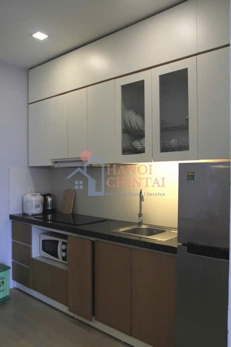 Dao Tan St, Ba Dinh, Hanoi にあるモダンな1ベッドルーム賃貸アパート