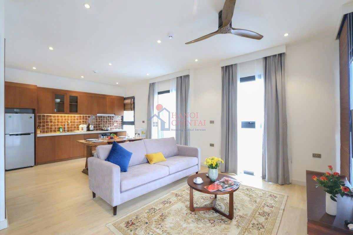 1ベッドルーム・1バスルーム賃貸アパート｜Apartment 801・Kim Ma Street・Ba Dinh（45平方メートル）