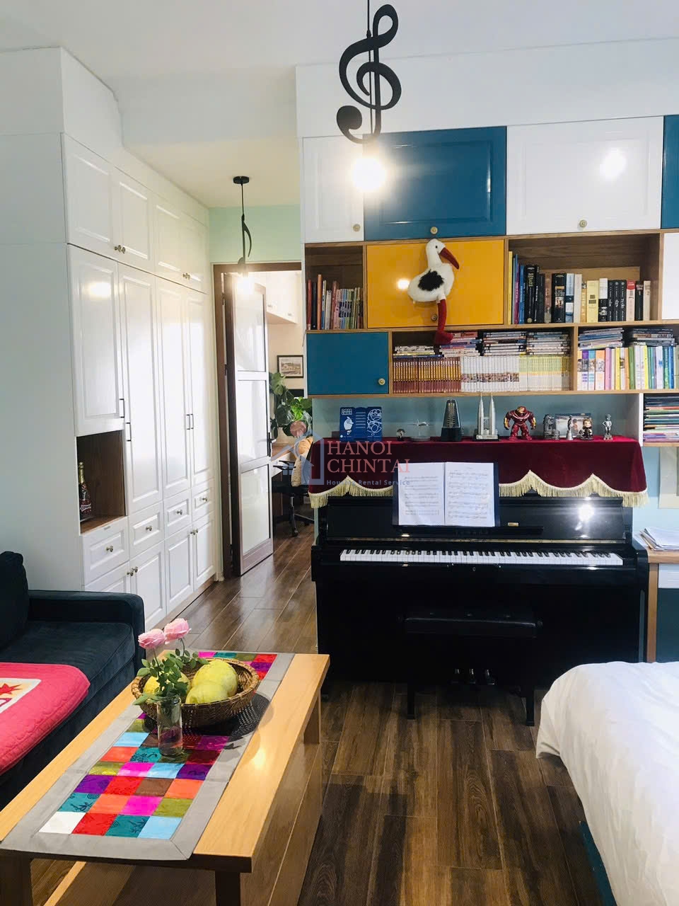 Spacious 3-Bedroom Apartment for Rent on Hoang Hoa Tham Street, Ba Dinh Ward, Hanoi – 120m²