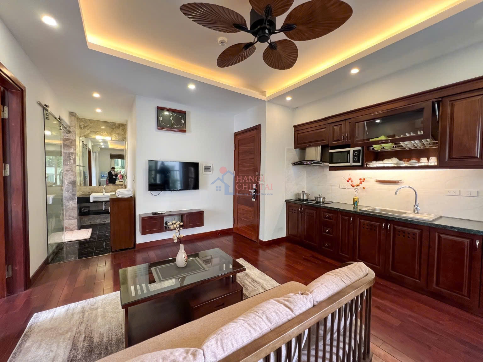 Stylish 1-Bedroom Apartment for Rent in Kim Ma Area, Hanoi – 50m²