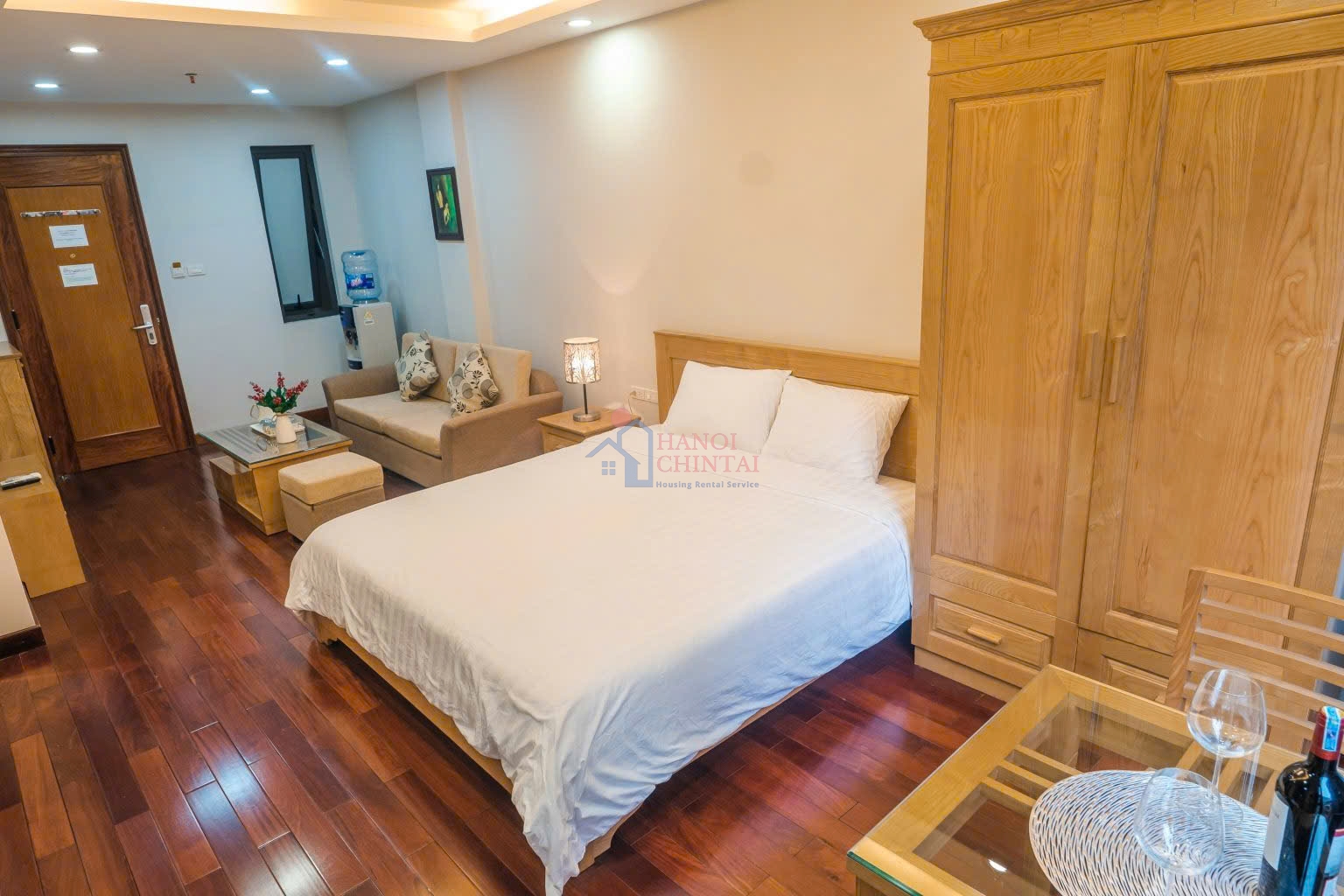 Cozy Fully Furnished 1-Bedroom Apartment for Rent in Kim Ma Ward, Hanoi – 40m²