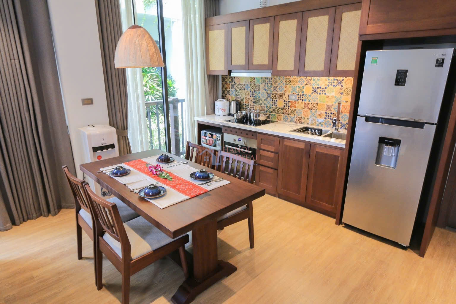 Fully Furnished Pet-Friendly 2-Bedroom Apartment for Rent on Ton That Thiep Street, Ba Dinh Ward, Hanoi