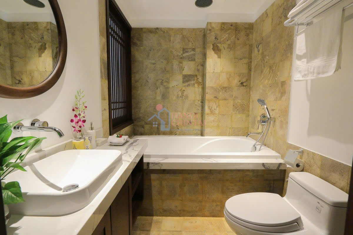 Fully Furnished Pet-Friendly 2-Bedroom Apartment for Rent on Ton That Thiep Street, Ba Dinh Ward, Hanoi