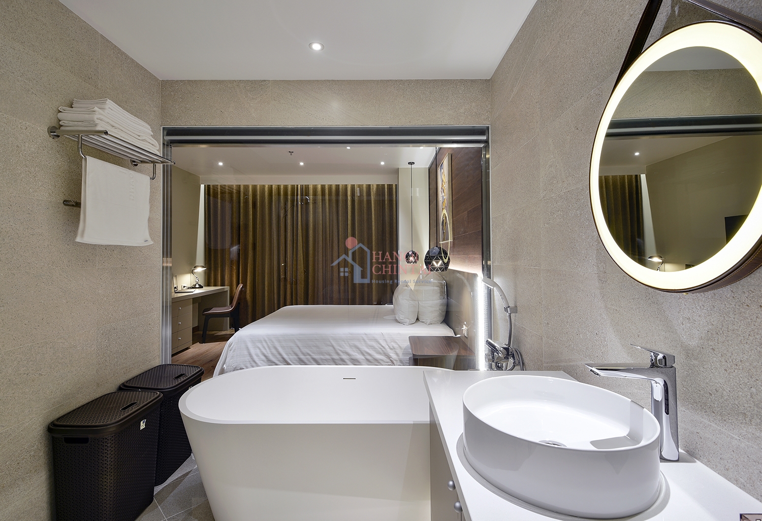 広々とした2ベッドルームアパート（110㎡）, Hai Ba Trung Ward