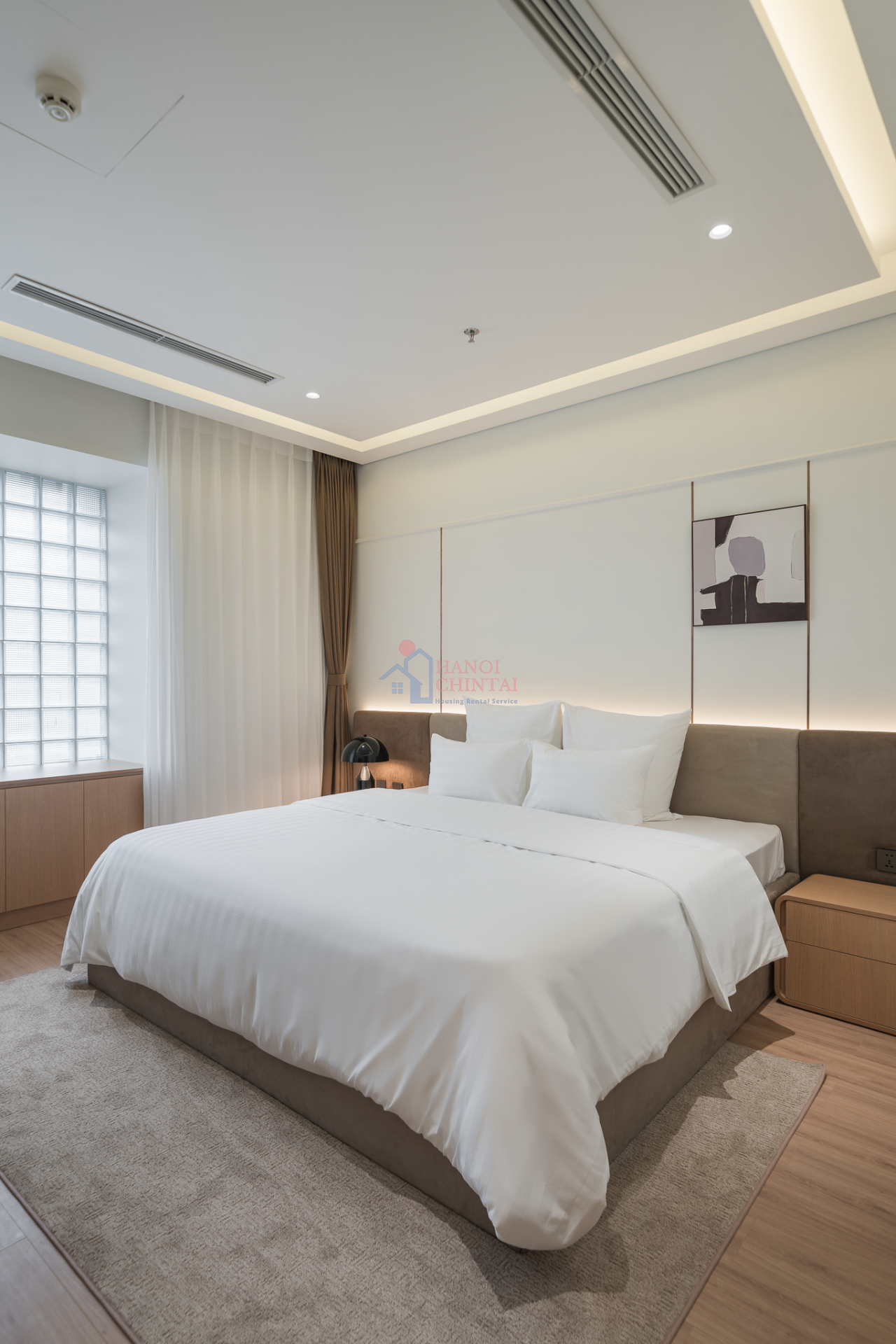 Ba Trieu通りの広々とした2ベッドルームアパート（100㎡）, Hai Ba Trung Ward