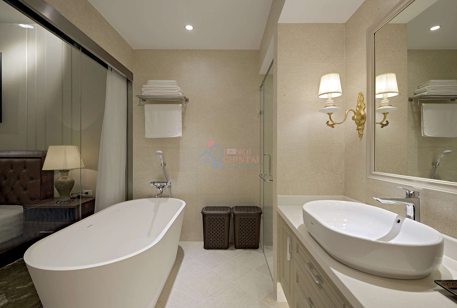 広々とした2ベッドルームアパート（100㎡）, Hai Ba Trung Ward