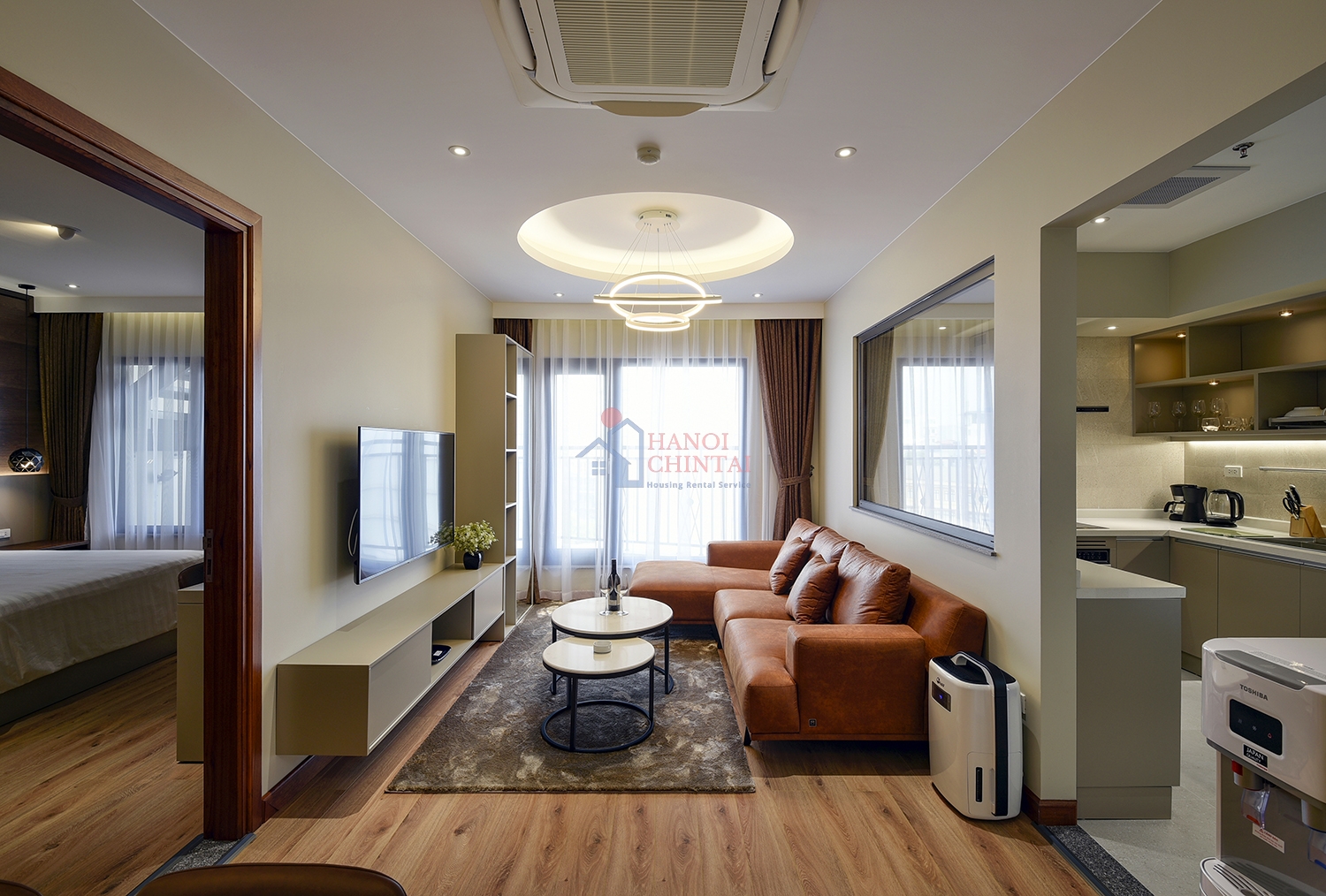 Hai Ba Trung Wardの2ベッドルームアパート（100㎡）