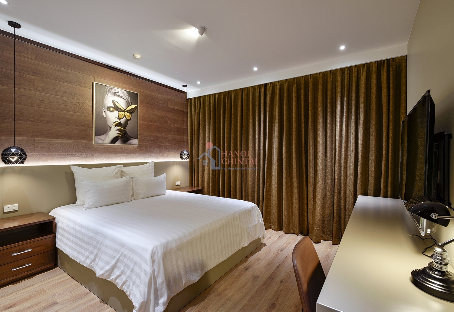 Hai Ba Trung Wardの2ベッドルームアパート（100㎡）