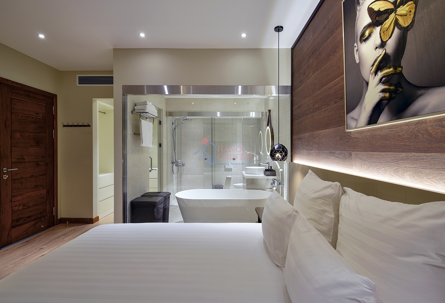 Hai Ba Trung Wardの2ベッドルームアパート（100㎡）