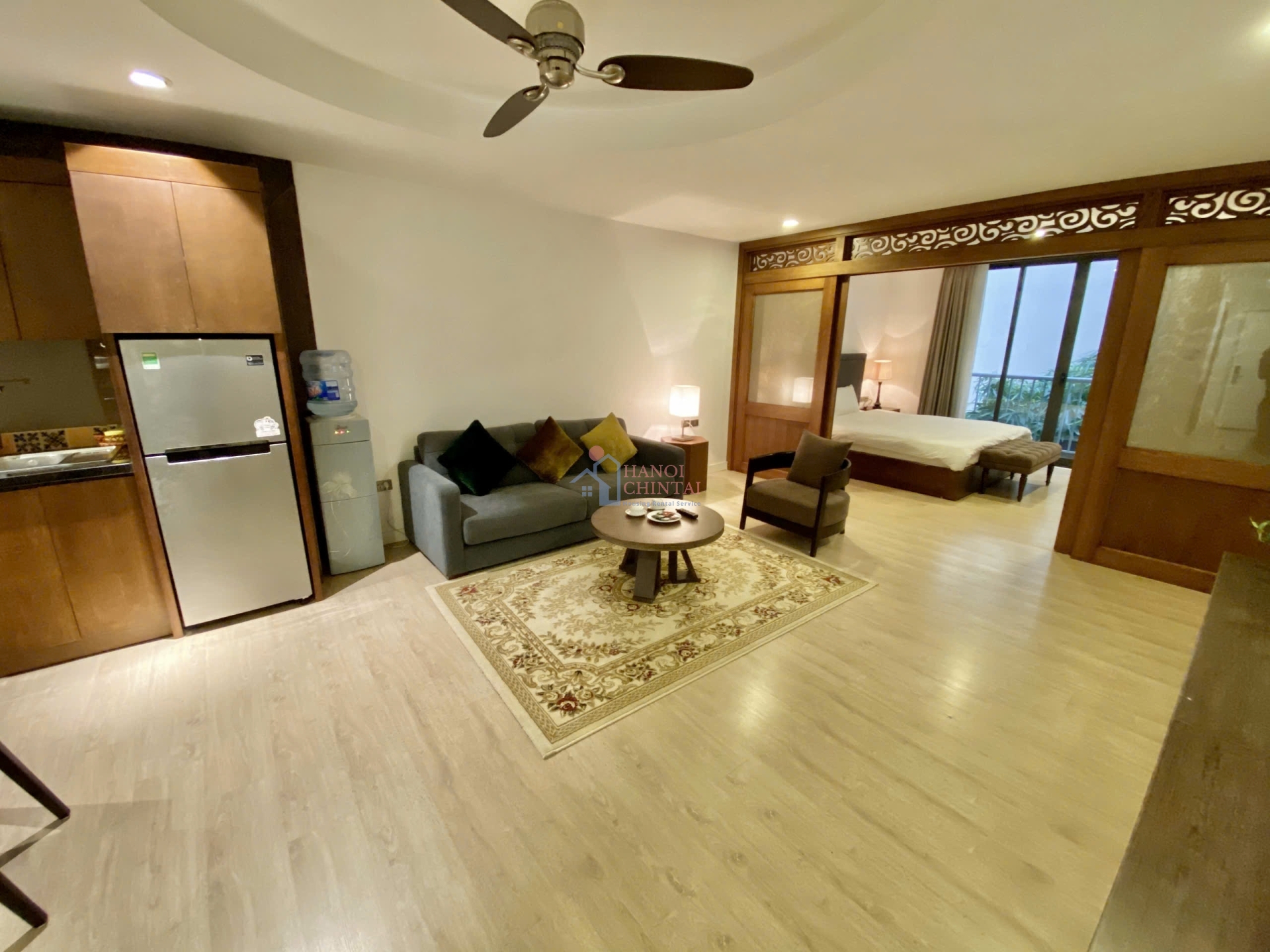 上品な1ベッドルーム・アパートメント201、Truong Han Sieu通り、Hoan Kiem区、ハノイ