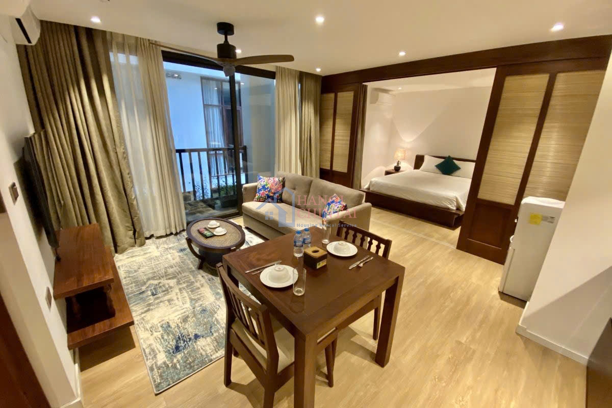 ハノイ、ホアンキエム、Ton That Thiep Strにある1ベッドルームアパートメント202-Aの賃貸