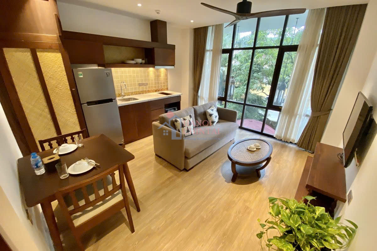 ハノイ、ホアンキエム、Ton That Thiep Strにある1ベッドルームアパートメント203-Aの賃貸