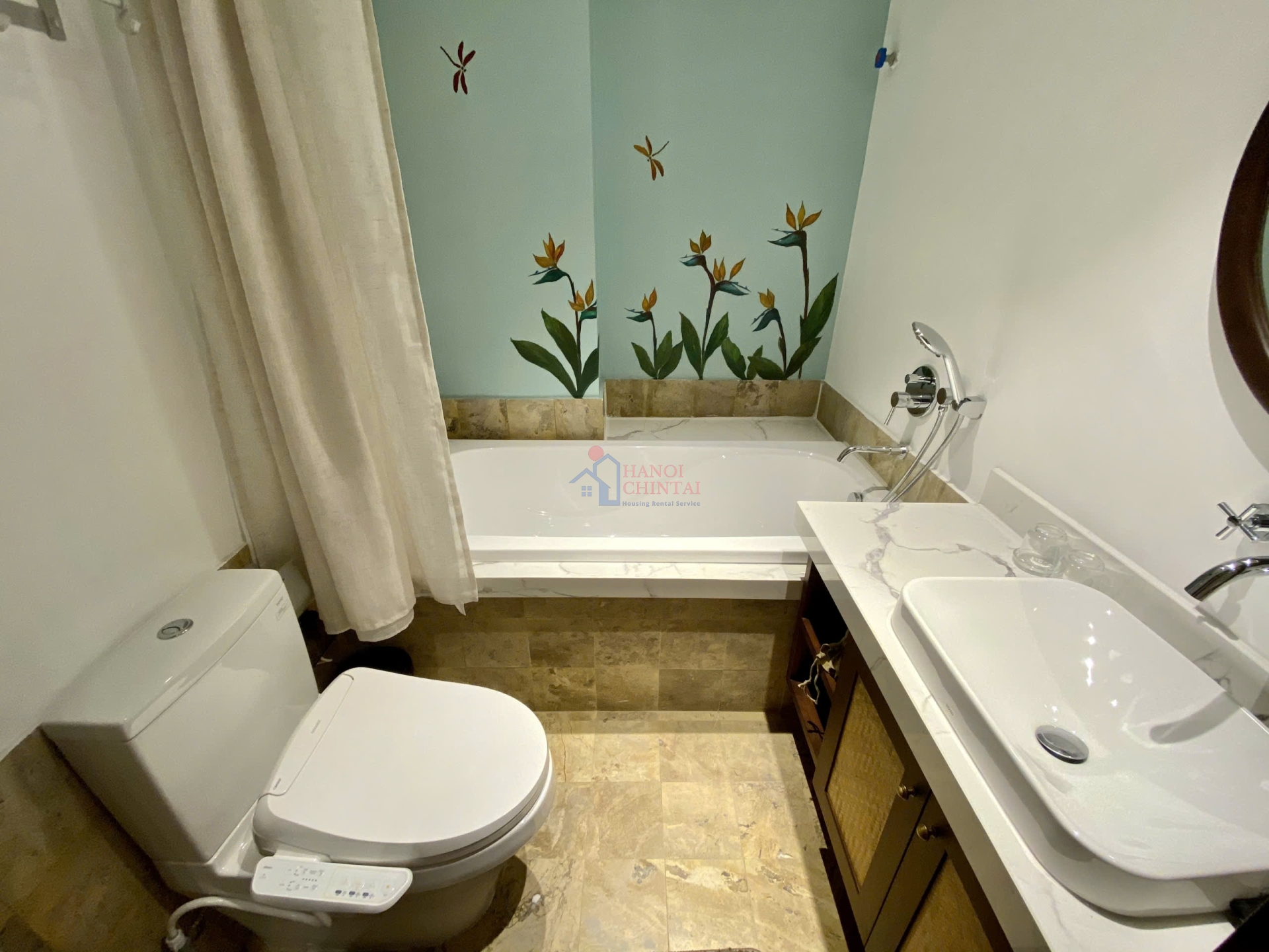 ハノイ、ホアンキエム、Ton That Thiep Strにある1ベッドルームアパートメント203-Aの賃貸