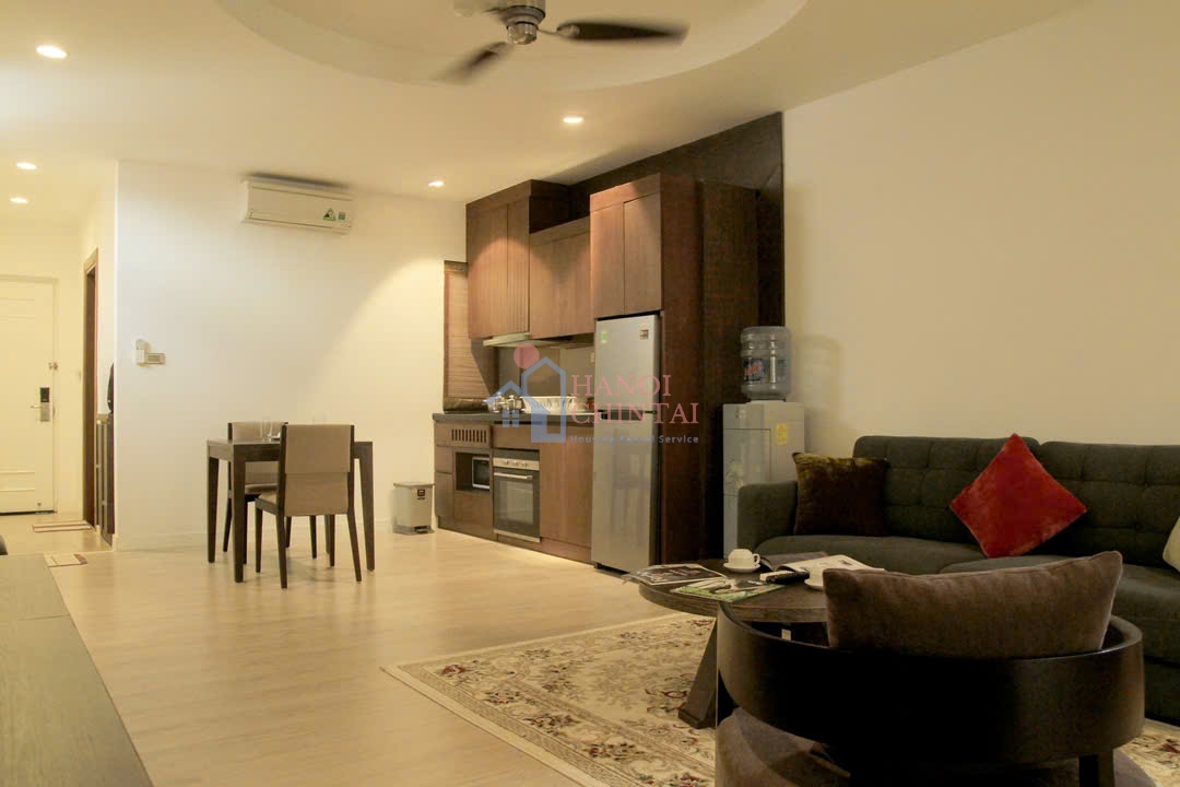 アパート301｜Truong Han Sieu Streetのモダンな1ベッドルーム・サービスアパート（ホアンキエム）