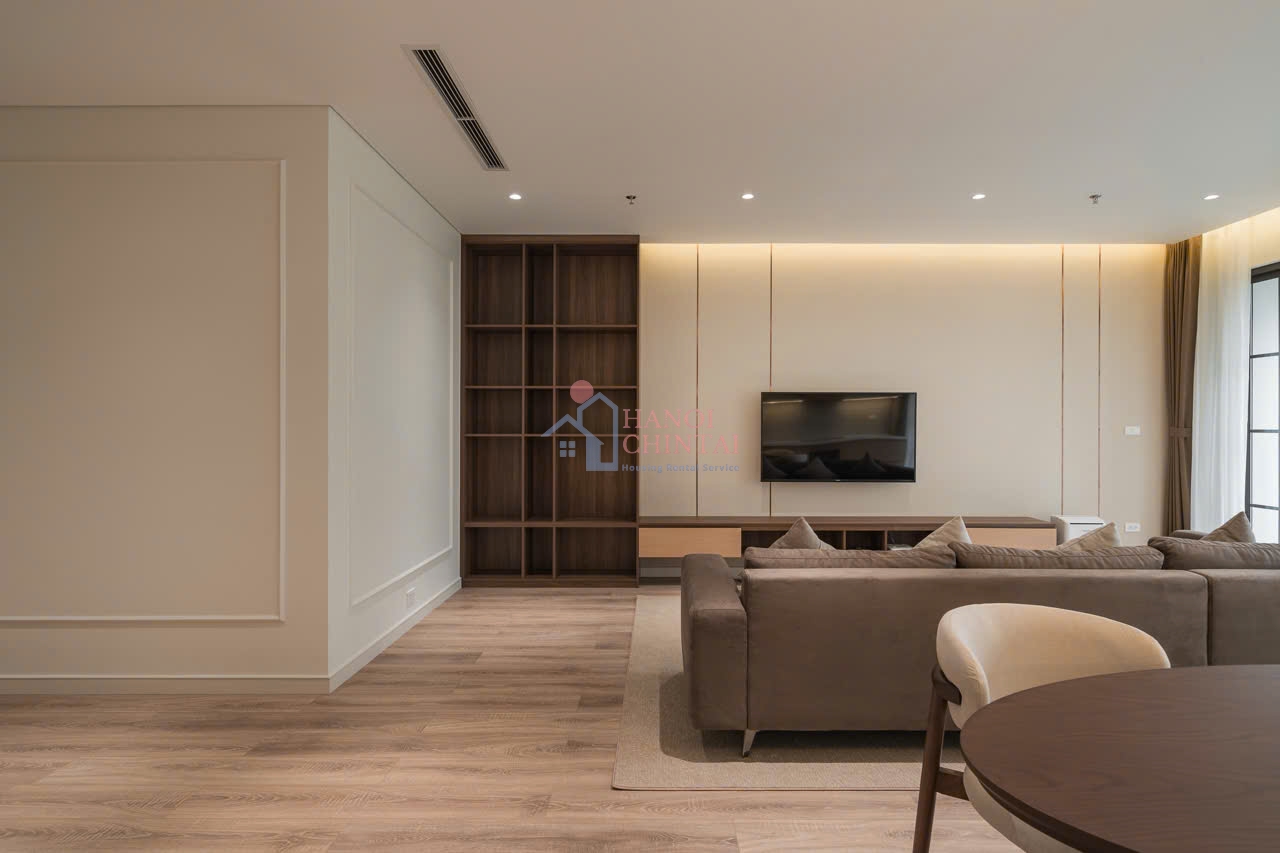 Ba Trieu通りにある豪華な2ベッドルームアパートメント – 100m²、6階