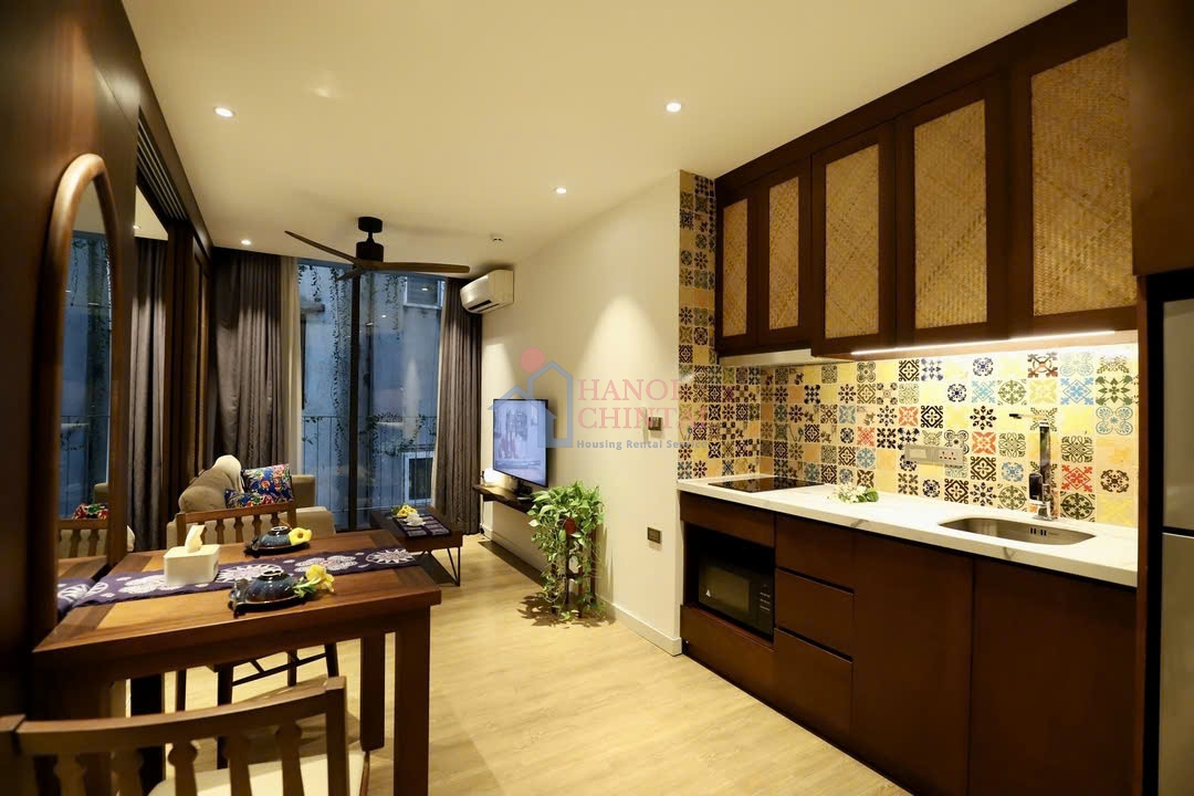 ハノイ、ホアンキエム、Ton That Thiep Strにある1ベッドルームアパートメント401-Bの賃貸