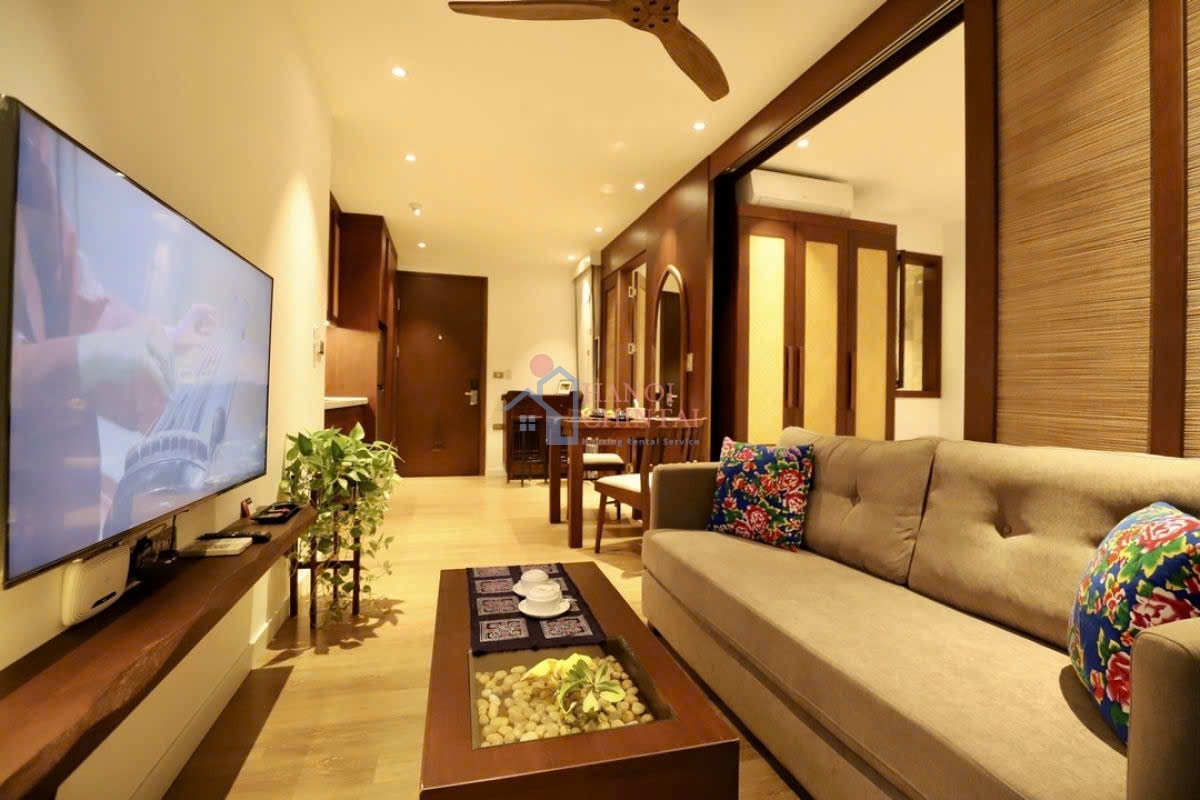 ハノイ、ホアンキエム、Ton That Thiep Strにある1ベッドルームアパートメント401-Bの賃貸