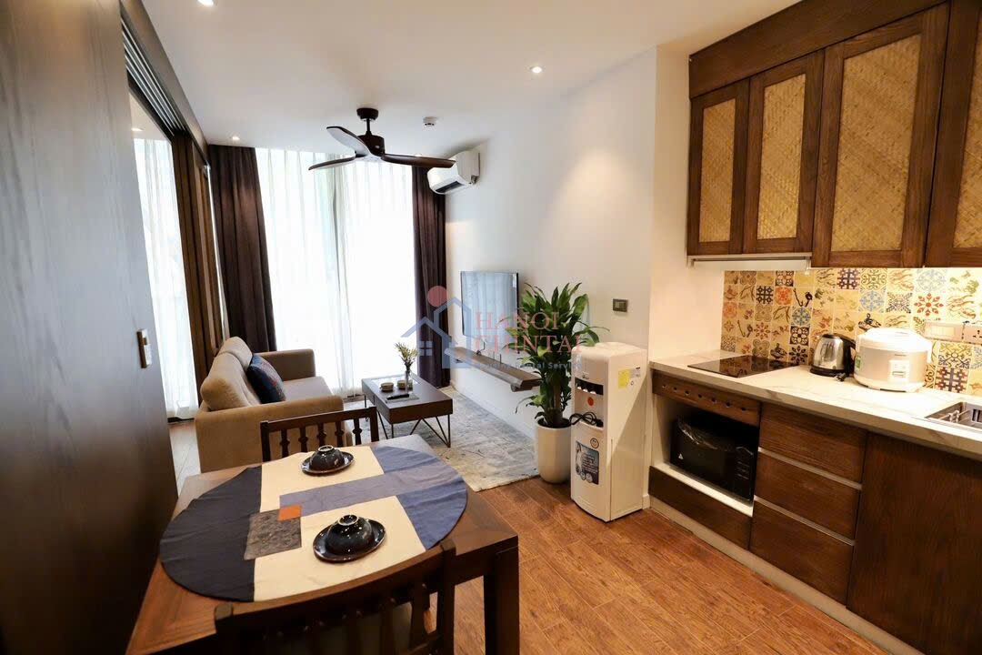 ハノイ、ホアンキエム、Ton That Thiep Strにある1ベッドルームアパートメント501-Bの賃貸