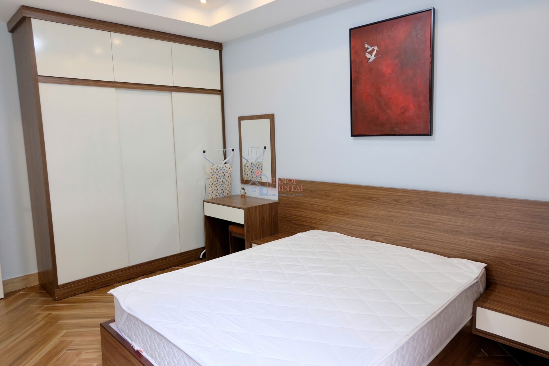前面向き1ベッドルームサービスアパートメント｜Hoan Kiem Ward｜70㎡｜