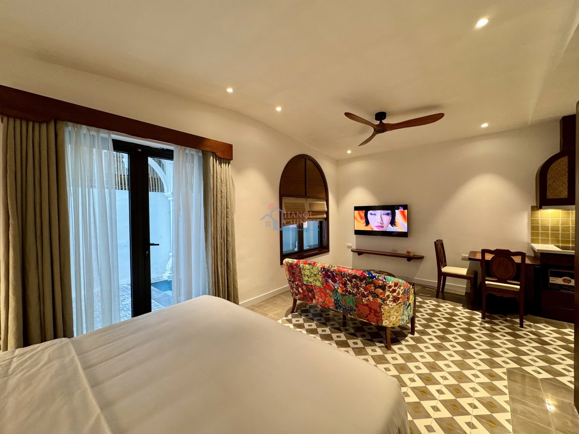 アパート101｜Tay Hoエリアのコンパクトな1ベッドルーム（40㎡）