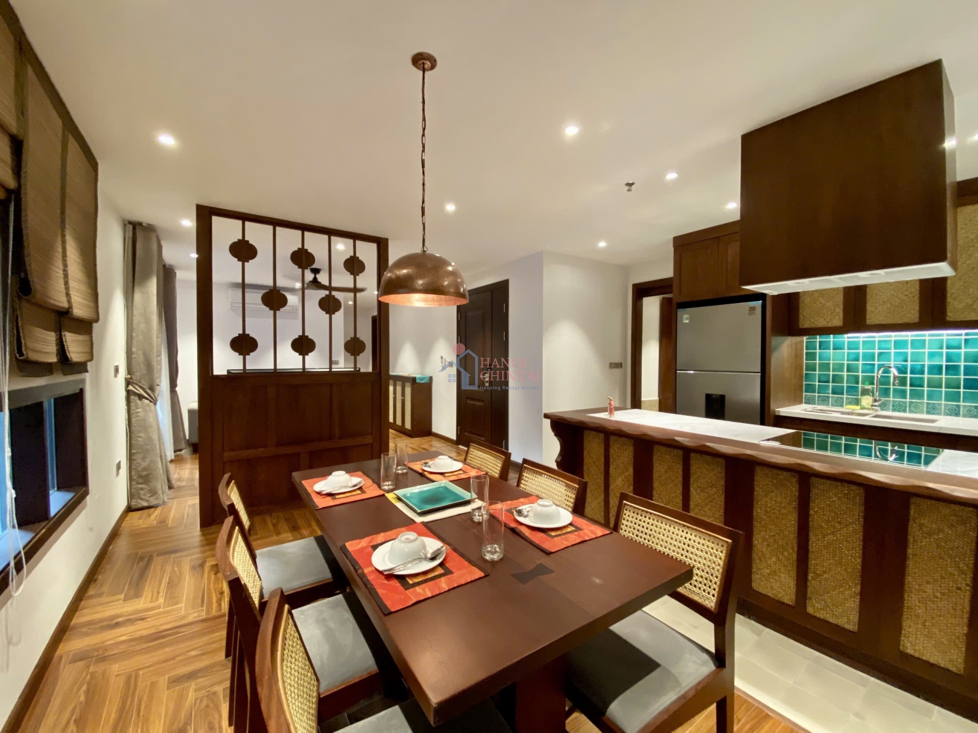 ハノイ・Tay Ho Wardに位置するモダンな2ベッドルームアパート（201号室）