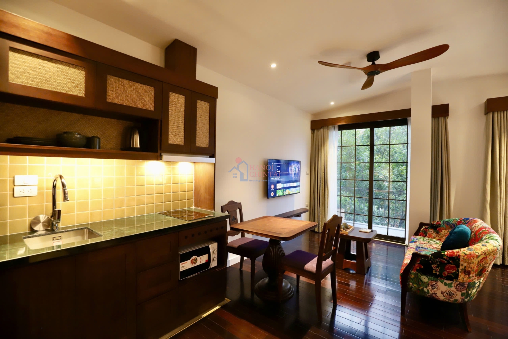 アパート404｜Tay Hoエリアの快適な1ベッドルーム（40㎡）