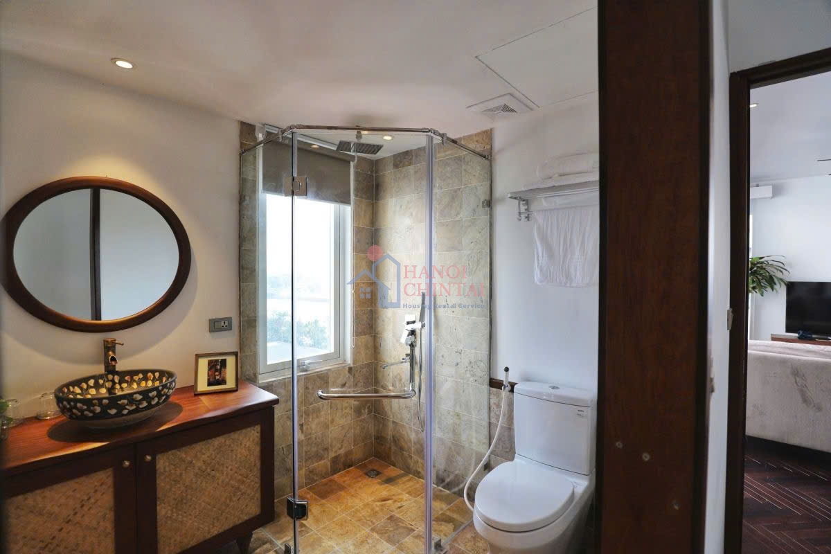 ハノイ・Tay Ho Wardに位置するモダンな2ベッドルームアパート（90㎡）