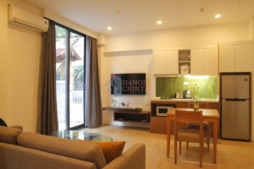 Bright 1BR Apartment for Rent on Dao Tan Street, Ba Dinh District, Hanoi – 40m image 3