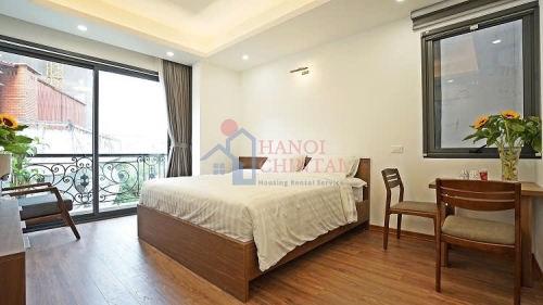 Ngoc Ha Ward、Lieu Giai通りにあるモダンなスタジオアパートメント – 35m²、家具完備 image 8
