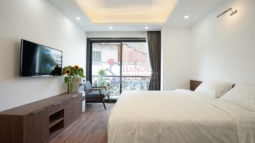 Ngoc Ha Ward、Lieu Giai通りにあるモダンなスタジオアパートメント – 35m²、家具完備 image 5