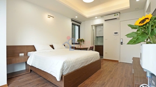 Ngoc Ha Ward、Lieu Giai通りにあるモダンなスタジオアパートメント – 35m²、家具完備 image 1