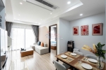 Nui Truc Street, Giang Vo Ward｜2ベッドルームサービスアパートメント｜65㎡