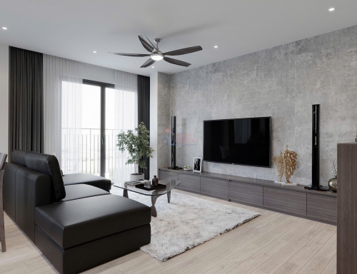 ハノイ・Dao Tanエリアのスマートホーム対応1ベッドルーム賃貸アパート｜75㎡ image 3