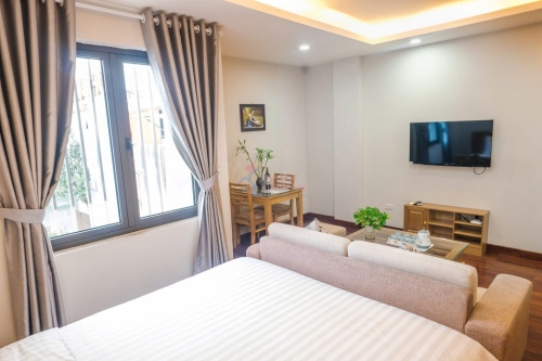 Fully Furnished 1-Bedroom Apartment for Rent in Kim Ma Ward, Hanoi – 40m² image 4