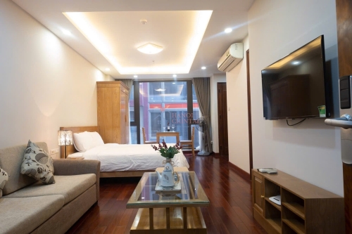 Cozy Fully Furnished 1-Bedroom Apartment for Rent in Kim Ma Ward, Hanoi – 40m² image 5