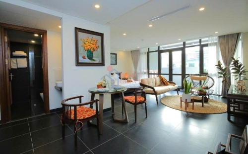 Comfortable 1-Bedroom Apartment for Rent in Kim Ma, Giang Vo Ward, Hanoi – 55m², image 2