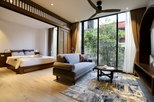 リンランの静かでモダンな1ベッドルーム・フルサービスアパート image 8