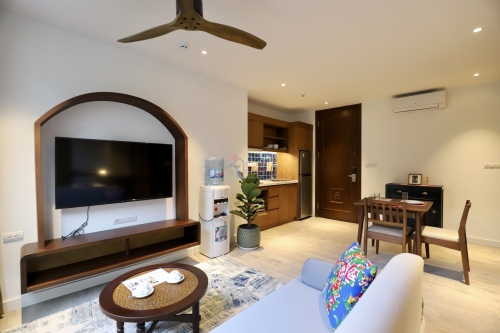 リンランの静かでモダンな1ベッドルーム・フルサービスアパート image 11