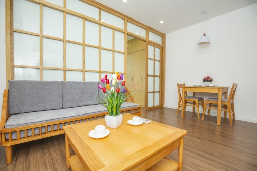 Phan Ke Binh Street・Ngoc Ha Wardのペット可1ベッドルームアパートメント（55㎡） image 2