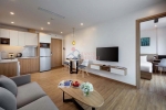 Dịch Vọng Hậuの55m²・1ベッドルームサービスアパートメント